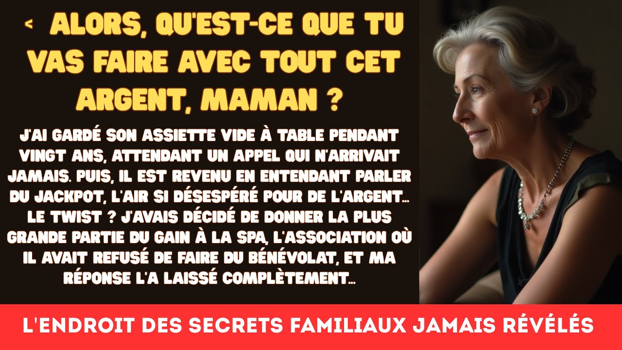 20 Ans de Silence Mon Fils M'appelle Après Avoir Gagné au Loto    Ma Réponse Choc !