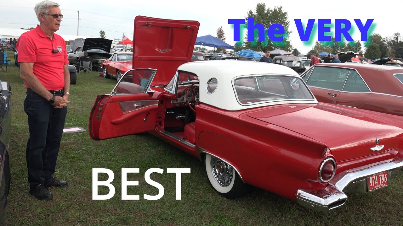 1957 Ford Thunderbird Convertible. - Top Pick from USCllassicMuscleCars