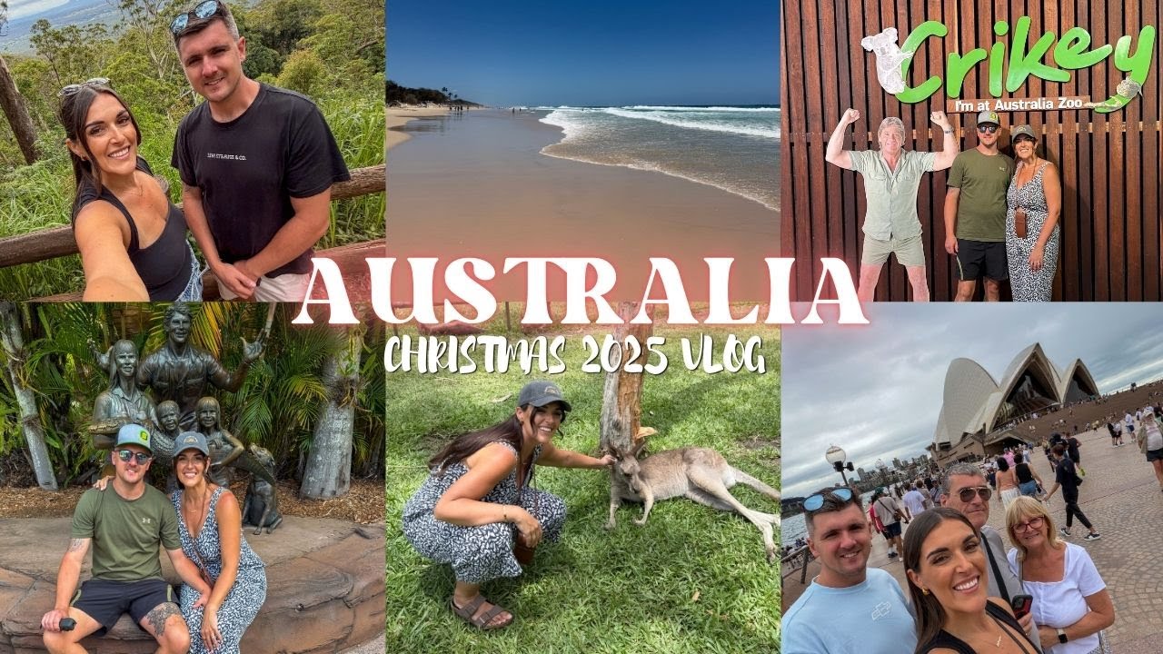 Christmas 2025 in Australia 🇦🇺 | Sydney, The Gold Coast, Australia Zoo & Tamborine Mountain ✨