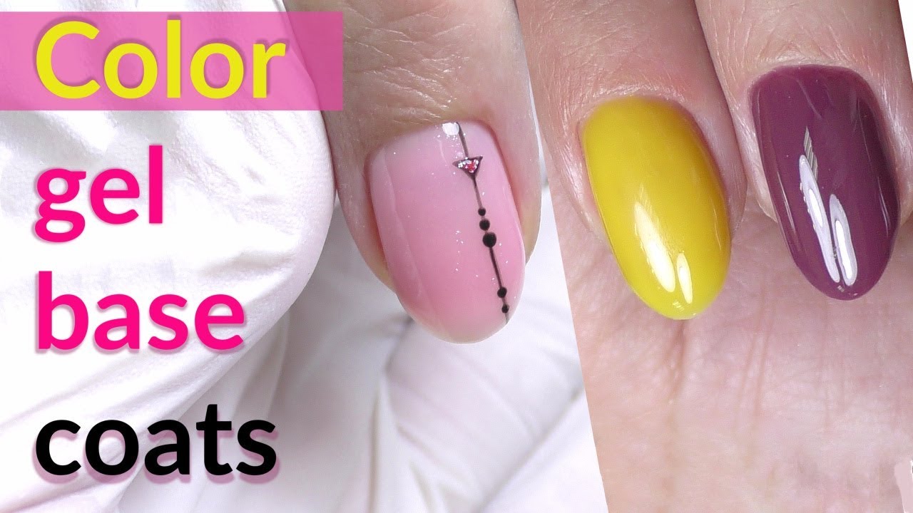 Color Gel Overlay on Natural Nails - Two-Step System