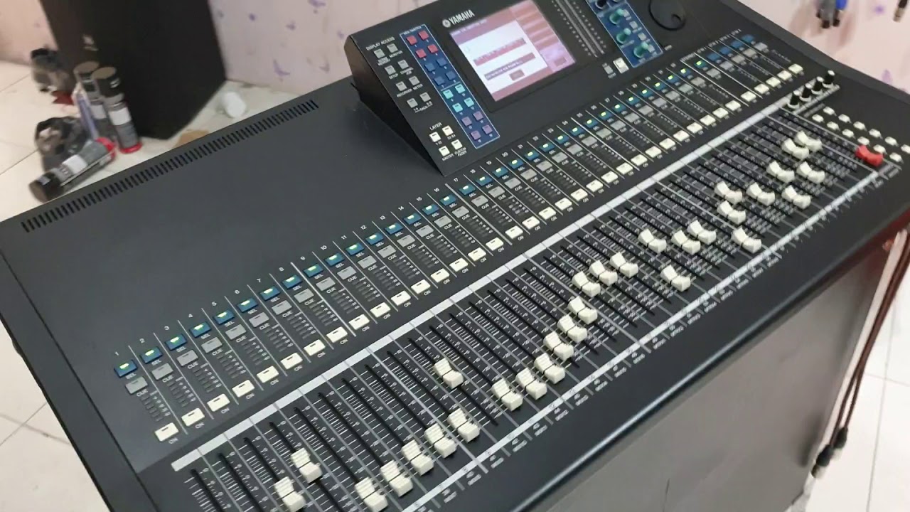 Kiểm tra test fader và chức năng máy yamaha ls9