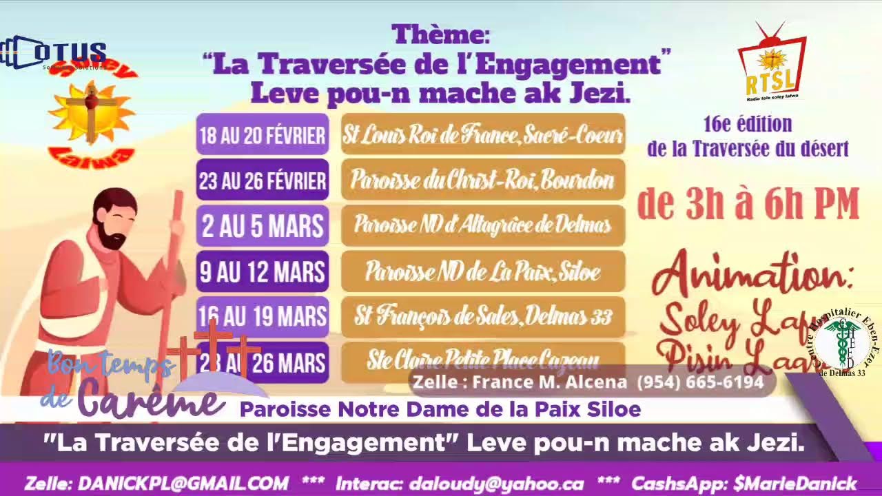 16e Édition de la Traversée du Désert (18e Jour) *** Paroisse ND de la Paix