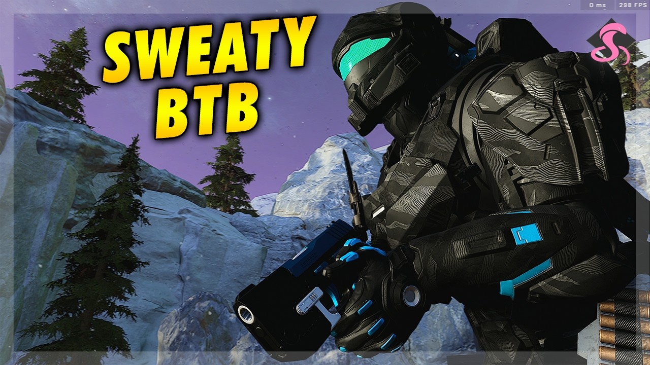 Чрезвычайно напряженный матч BTB Blizzard Slayer в Halo Infinite