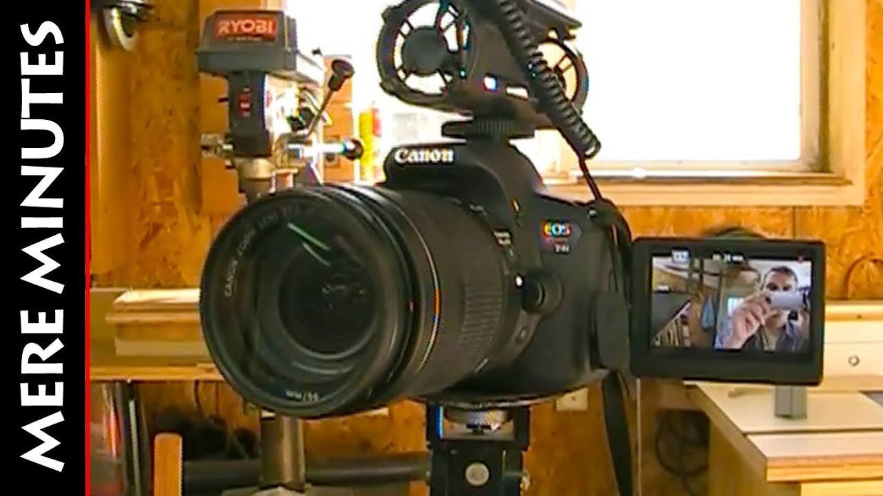 The equipment I use to shoot videos for YouTube