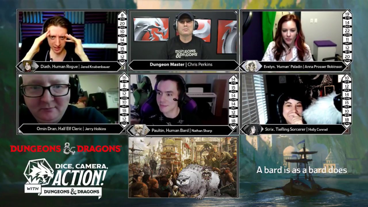 Episode 91 - Dice, Camera, Action with Dungeons & Dragons