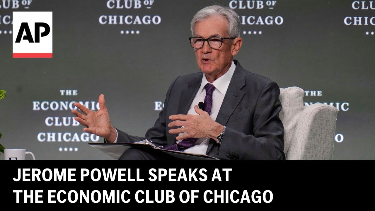 US Federal Reserve chair Jerome Powell's remarks