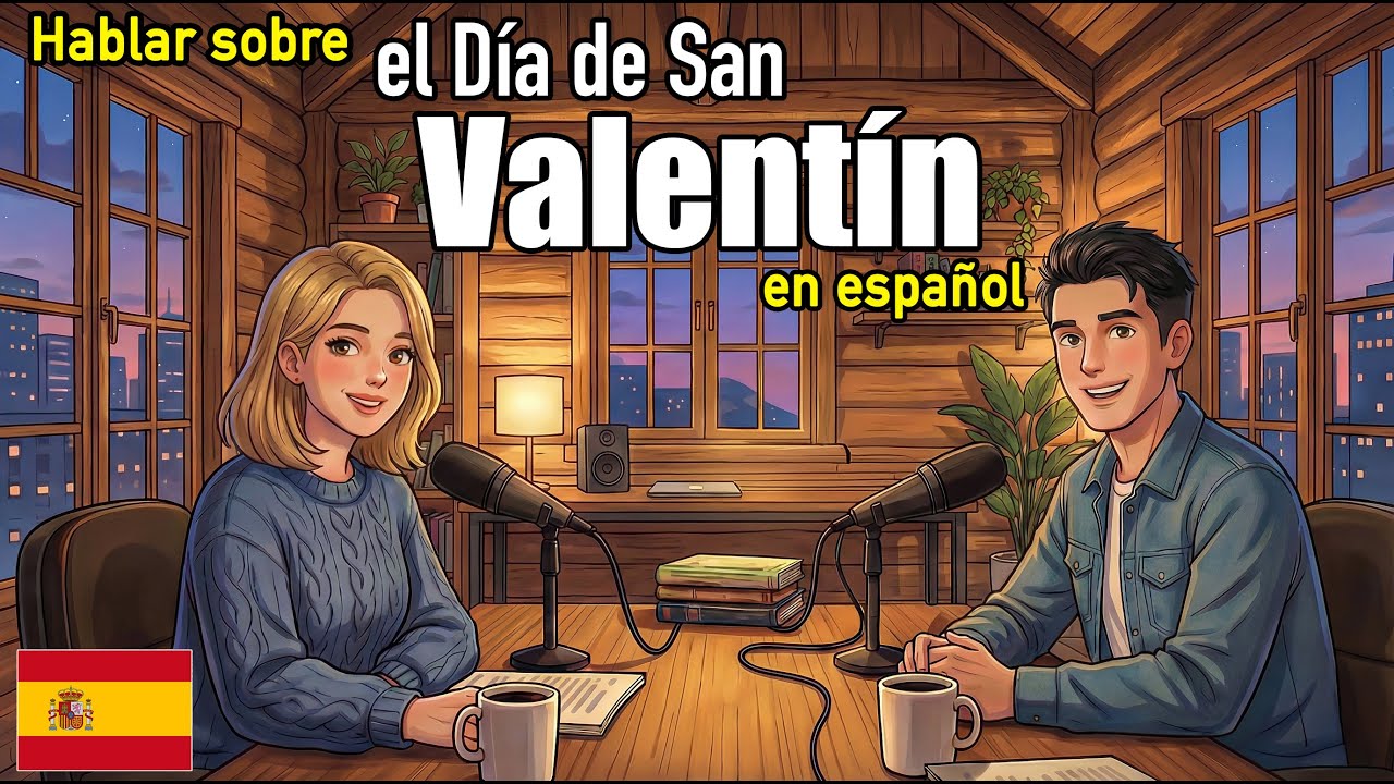How to Talk About Valentine's Day in Spanish | Daily Spanish Conversation Practice