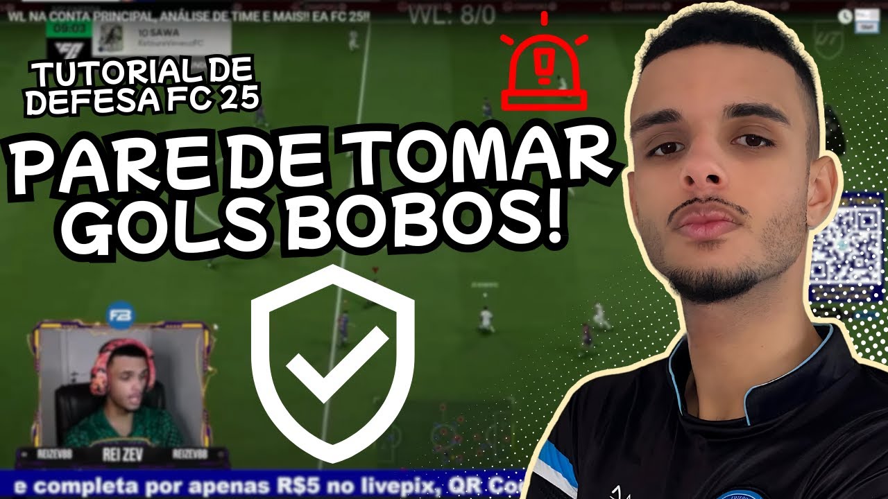 WA FC 25: PARE DE TOMAR GOLS BOBOS! VEJA COMO PROTEGER SEU GOL DA MANEIRA CORRETA E VENÇA MAIS JOGOS