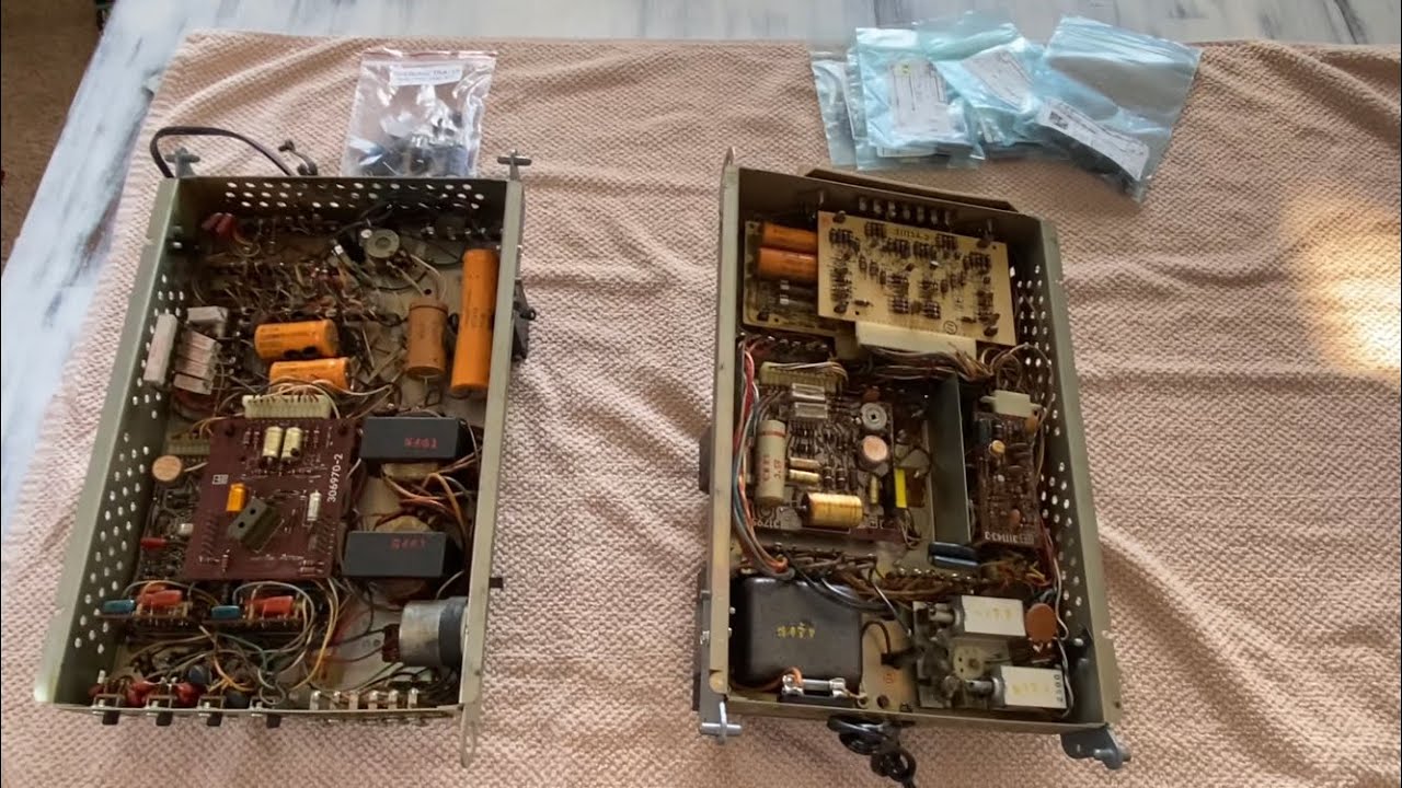 Seeburg USC2 FireStar Part 3. Rebuilding TSA10 Amp & DCC2 Unit