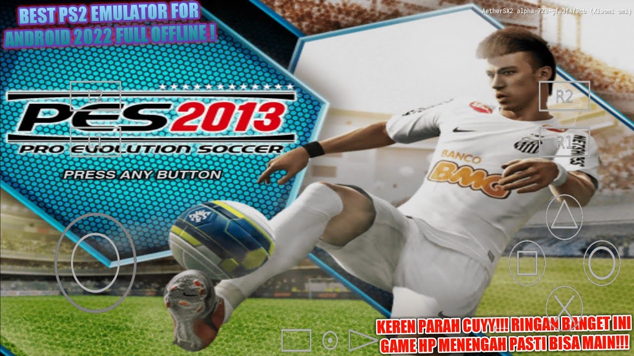 AetherSX2 PS2 Emulator For Android - Pro Evolution Soccer 2013 Gameplay