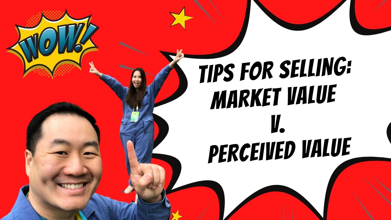 Tips for selling: Understand the difference between market value v. Perceived Value of sports cards.