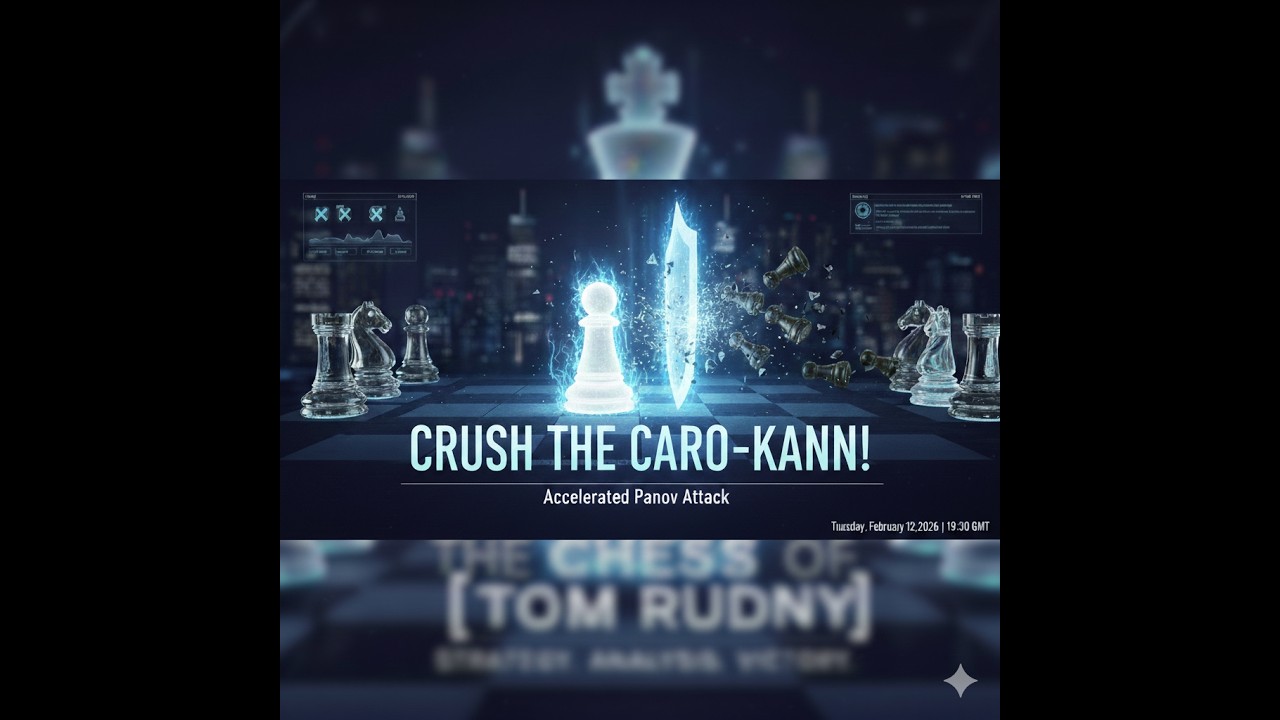 Crush the Caro-Kann! Accelerated Panov Attack for Club players. #chess #carokann #panov