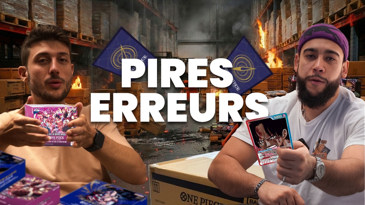 Tout le Monde Fait Ces erreurs dans One Piece TCG