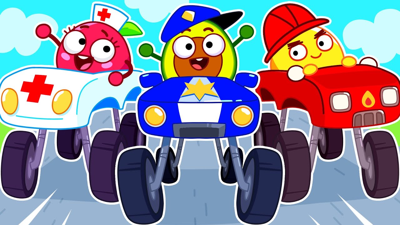 My Daddy is a Policeman | Catch the Thief | Song & Nursery Rhymes + Safety Rules for Kids | PPS🥑✨