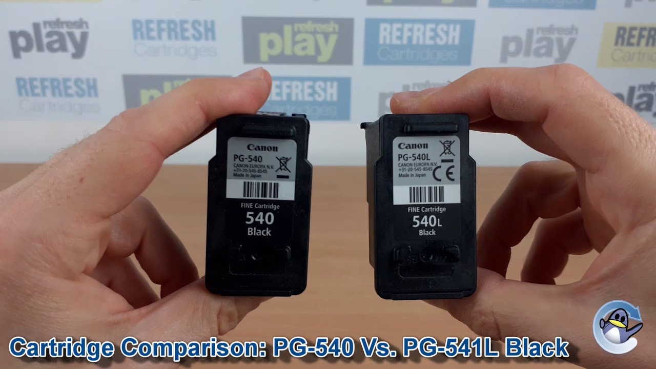 Cartridge Comparison: Canon PG-540 Vs. PG-540L Black Ink