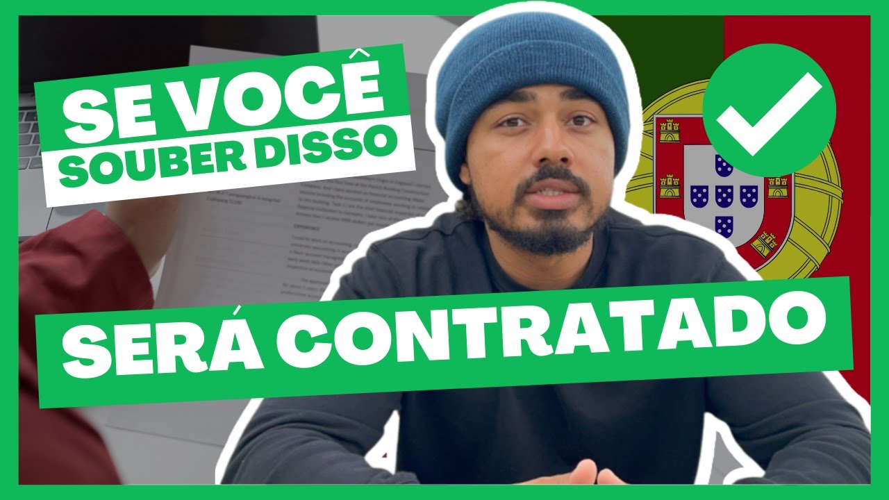 💼 ENTREVISTA DE EMPREGO EM PORTUGAL. O QUE ELES PERGUNTAM? Ep.16.
