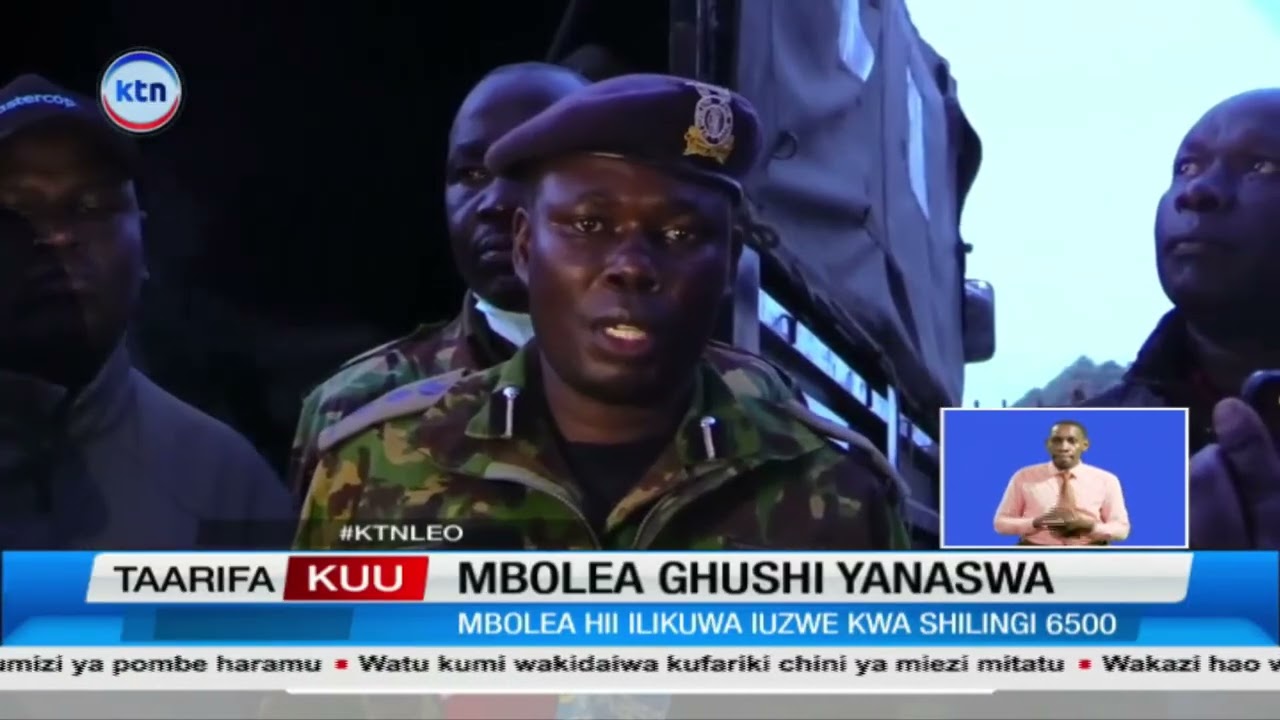 Polisi wanasa magunia 600 ya mbolea bandia Eldoret