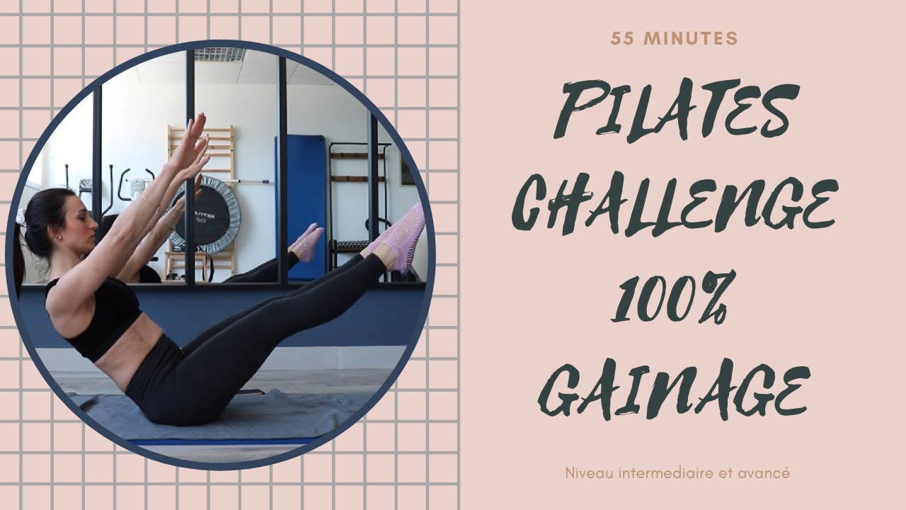 PILATES MATWORK  CHALLENGE 100% GAINAGE | Ventre plat | taille fine | dos renforcé |
