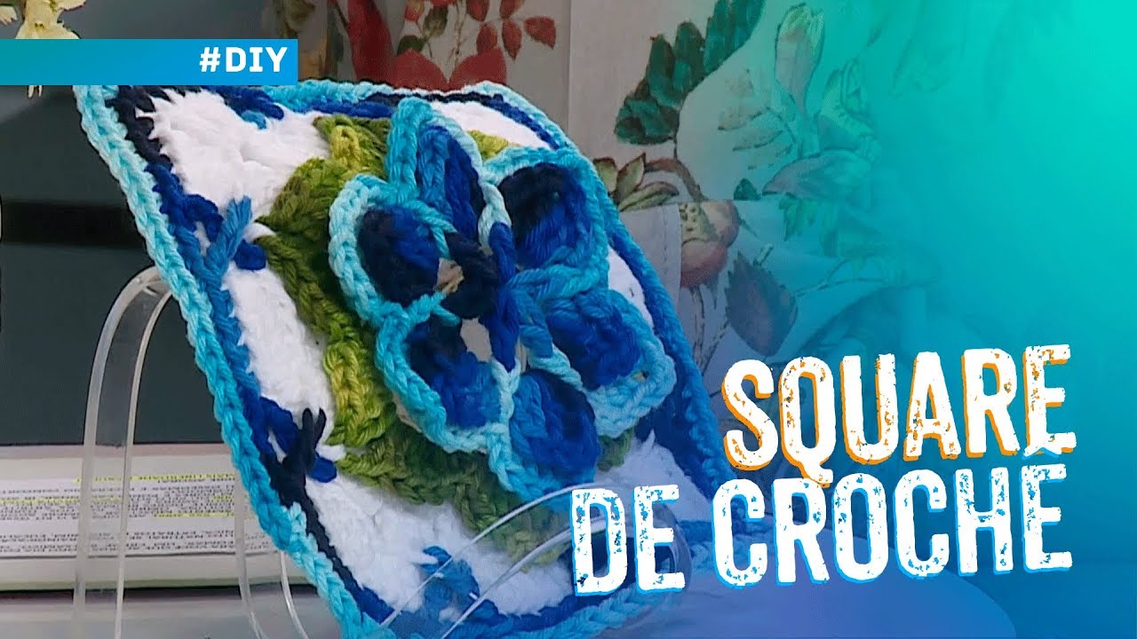 Square de crochê por Maria José