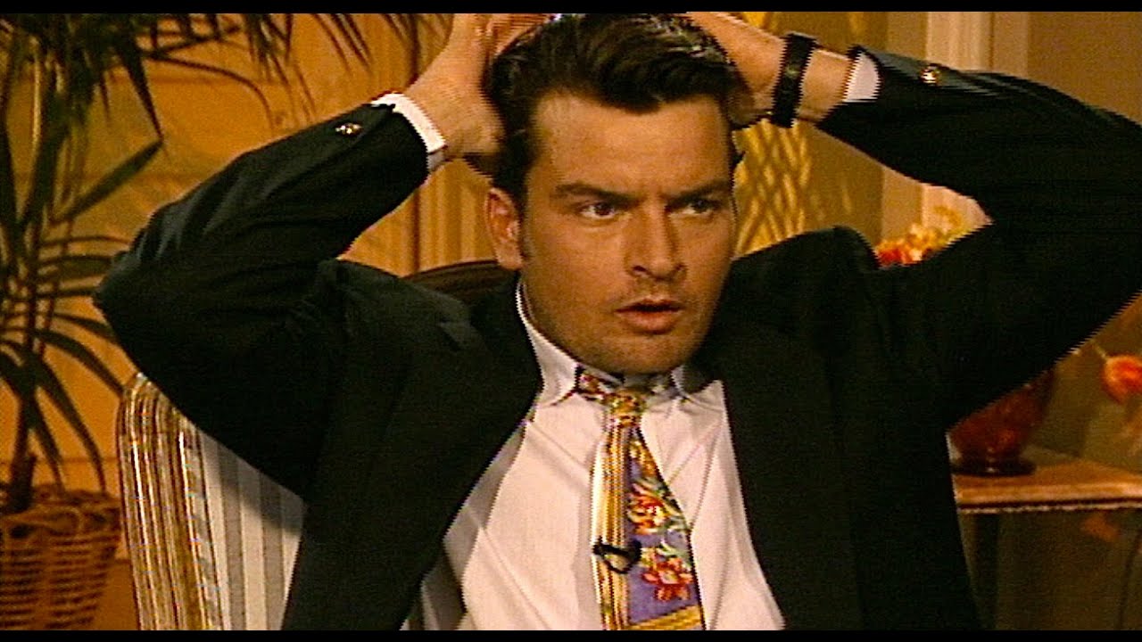 Rewind: 28-yr-old Charlie Sheen jokes about career, not drinking & his movie: 