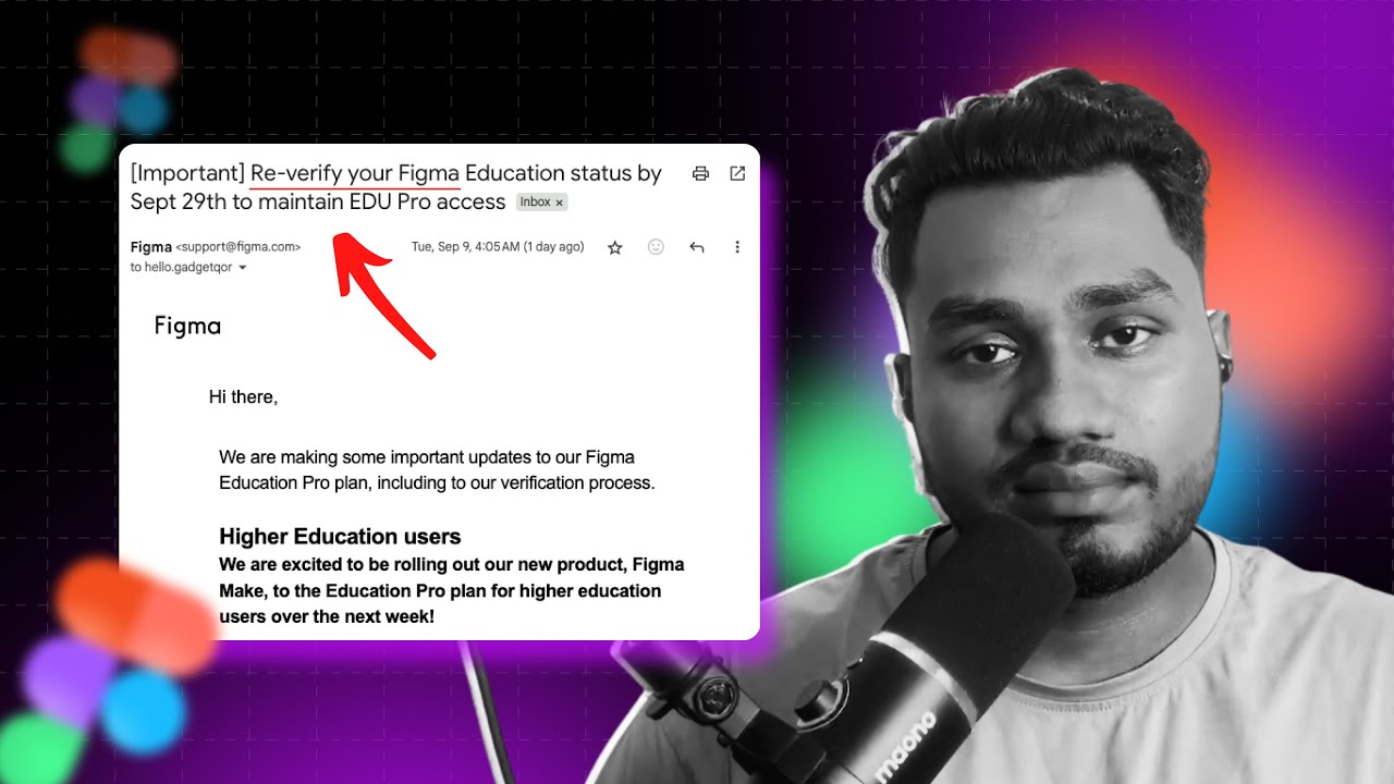 Re-verify your Figma Education status &ndash; 100% WORKING Solution (2025 Update) 🔥