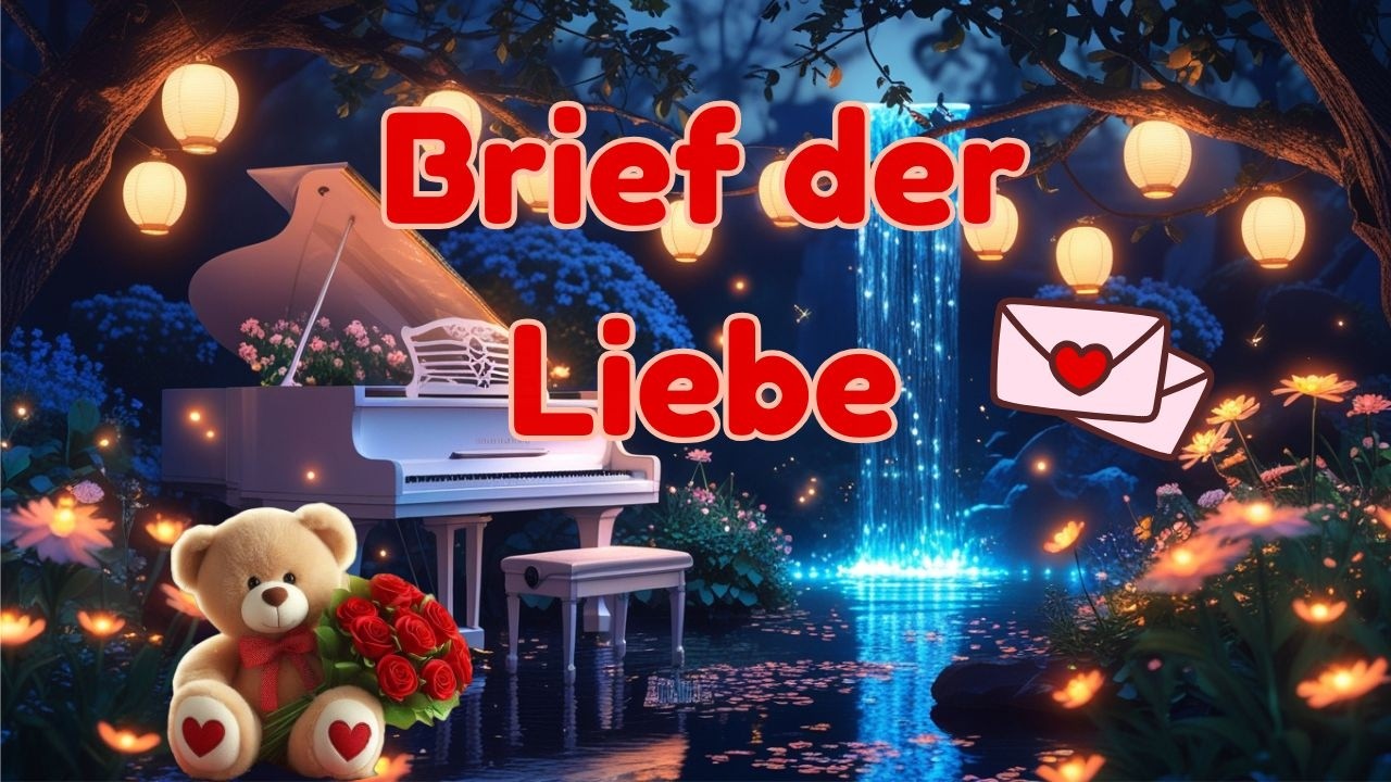 Liebesbrief 💌Ein Liebesbrief, geboren in dem Moment, als du durch meinen Kopf gingst 💌💕🌹