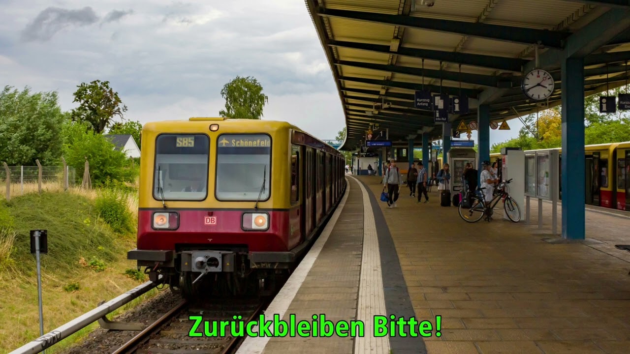 [S-Bahn Berlin] Alte Durchsage - Sch&ouml;nefeld