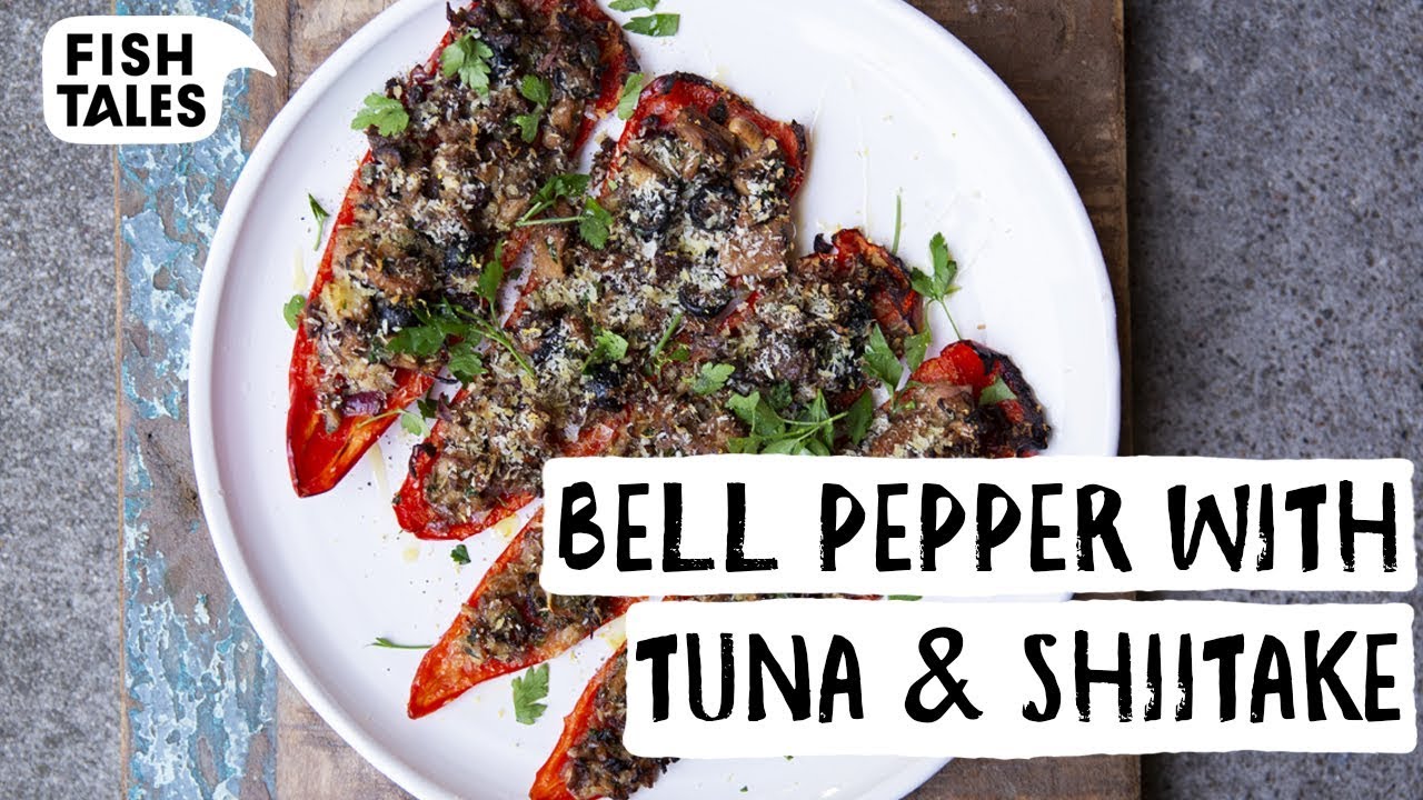 TUNA Stuffed Bell Pepper Paprika | Bart van Olphen