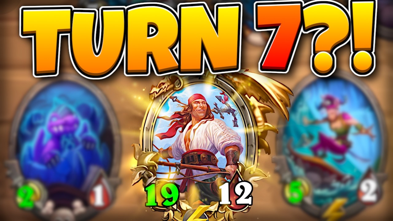 Turn 7 GOLDEN Pagle GIves us a Crazy Game! | Hearthstone Battlegrounds
