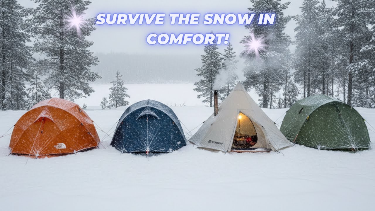 2025年冬キャンプ用テントおすすめ6選！極寒を乗り切ろう