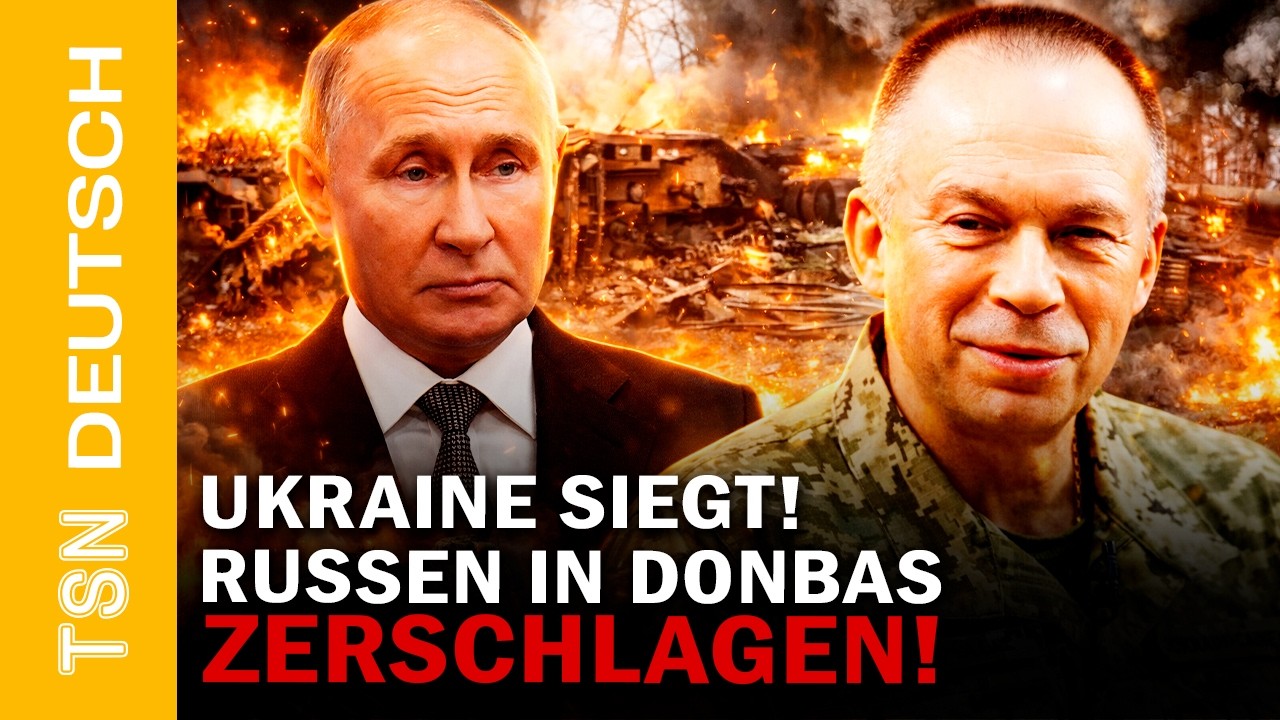 VOR 5 MINUTEN! DONBAS IST GEFALLEN! PUTIN IN PANIK — RUSSISCHE GENERÄLE GEBEN NIEDERLAGE ZU!