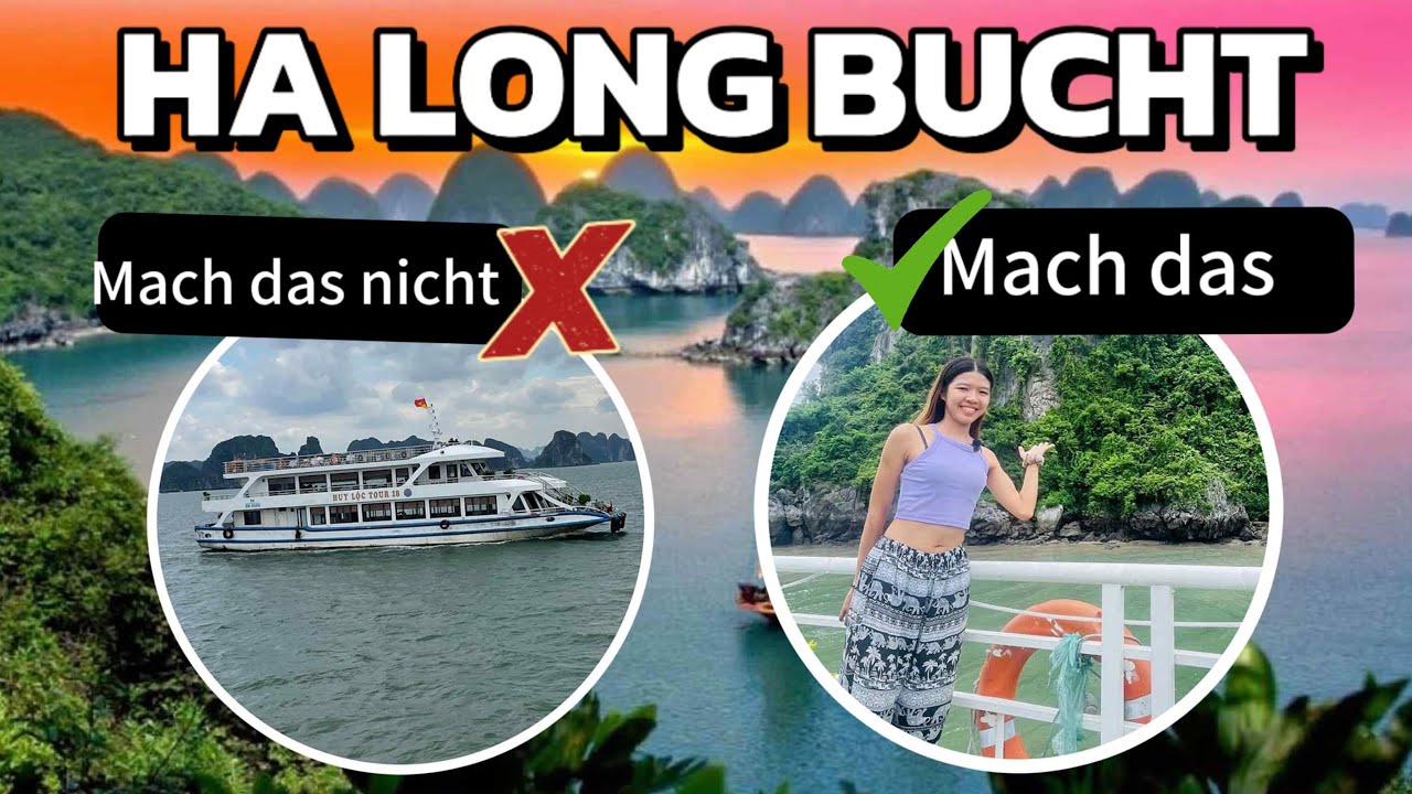 Wie man die HA LONG BUCHT für 16,50 € sehen kann😱