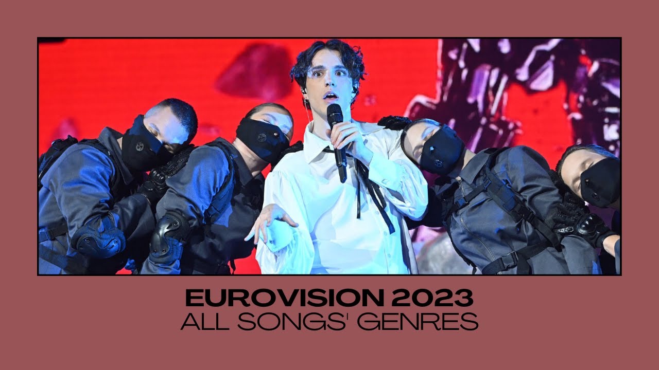 eurovision 2023: all songs' genres