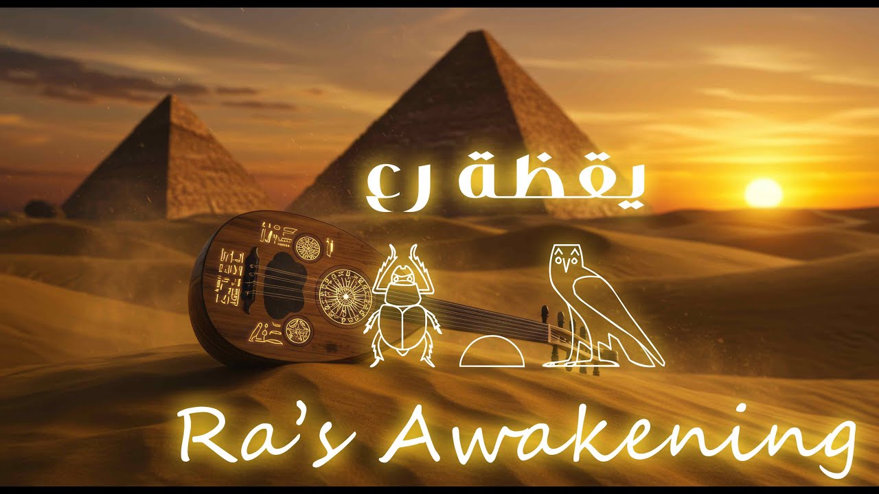 استمتع بالهدوء مع موسيقى العود الساحر أمام أهرامات الغروب 𓂀