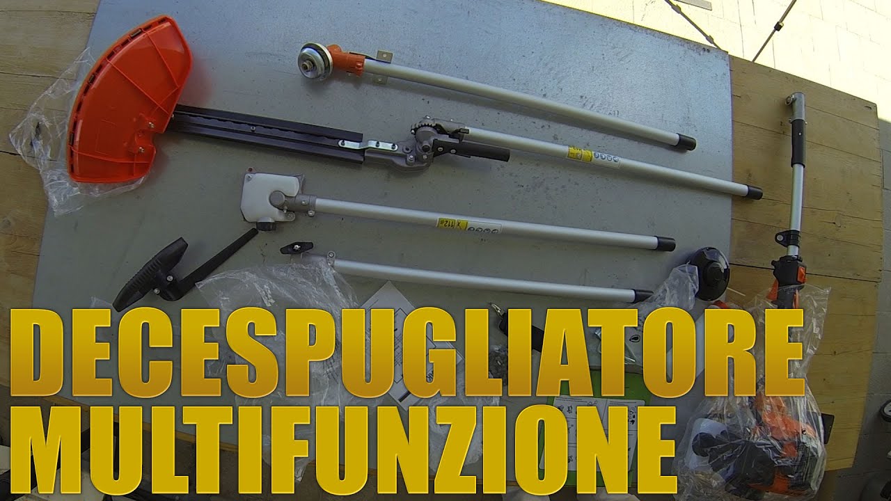 Decespugliatore a scoppio multifunzione - Unboxing e prime impressioni