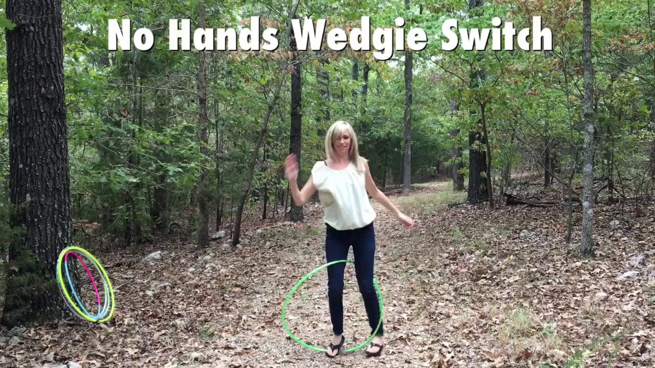 No Hands Wedgie Switch hoop tutorial