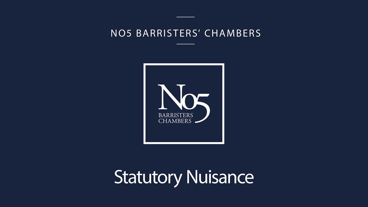 Statutory Nuisance Webinar