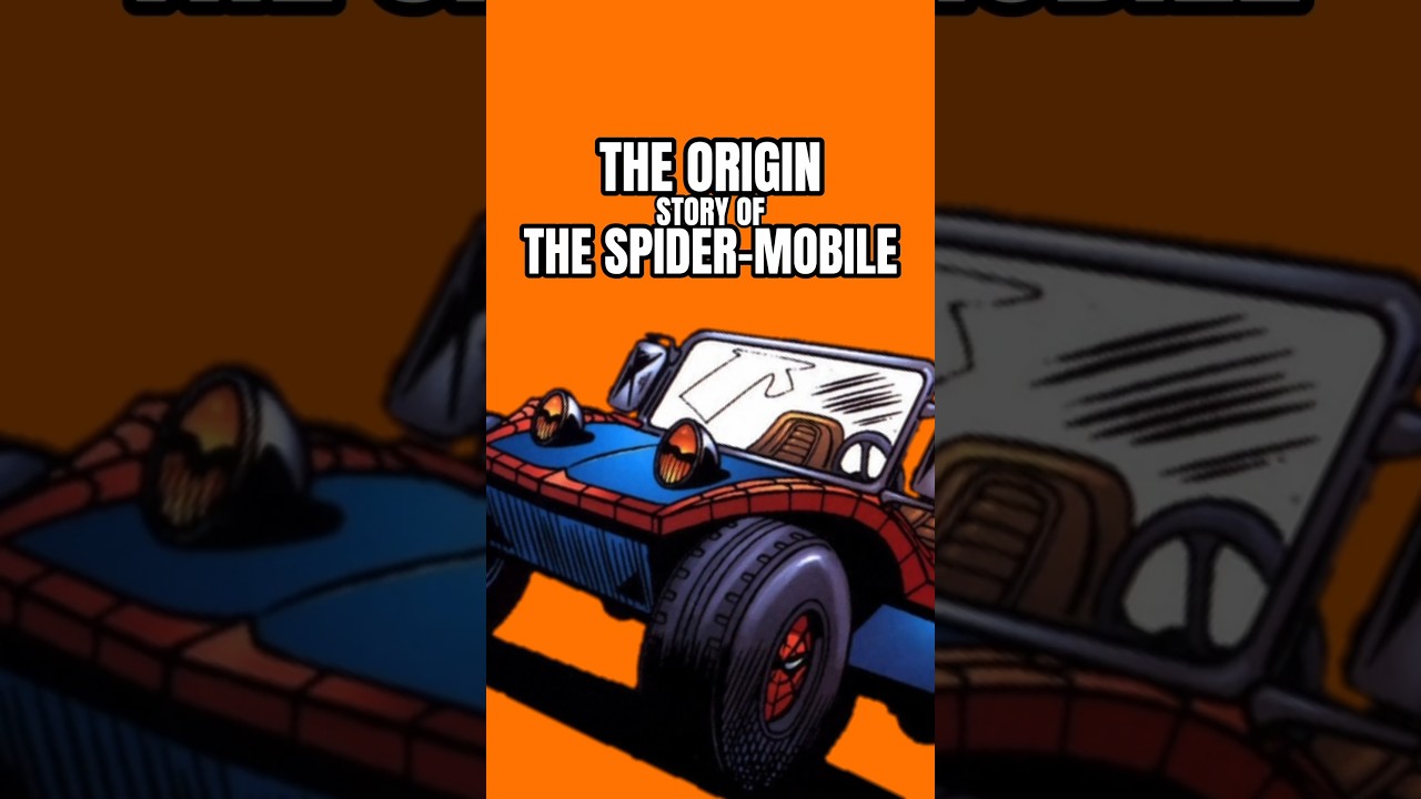 Joyriding in the SPIDER-MOBILE 🚗 🕷️ #shorts