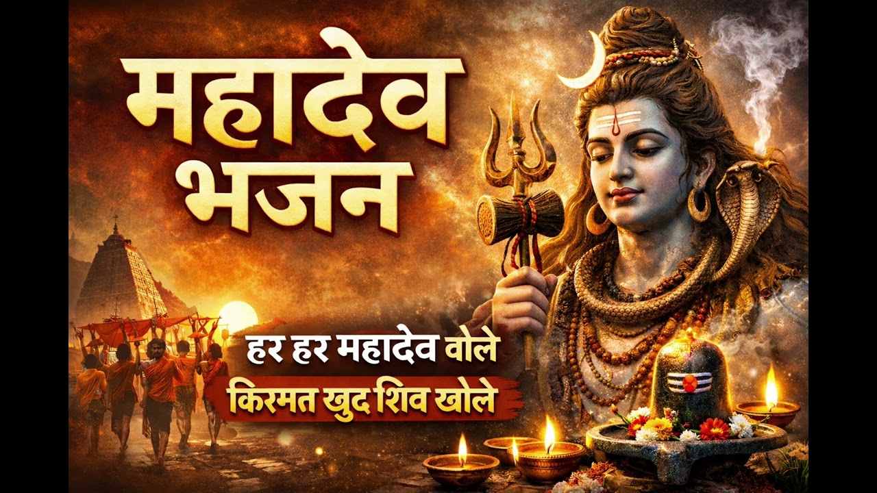 महादेव भजन | हर हर महादेव | नया शिव भजन 2026 | Mahadev Bhajan Lyrics Hindi