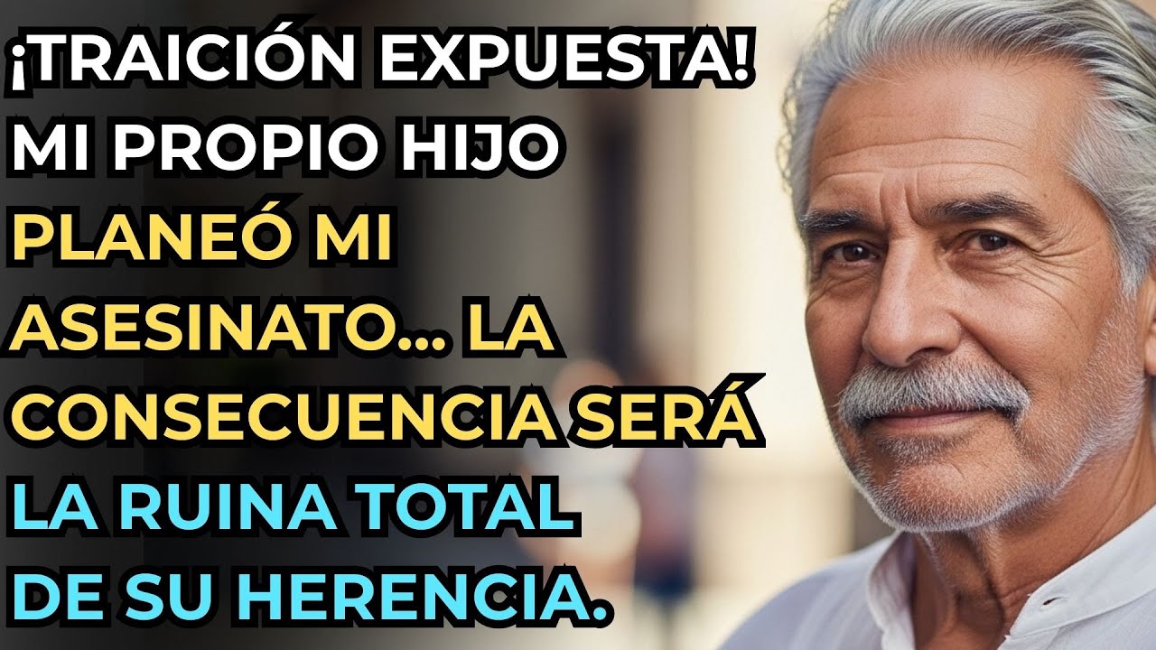 Mi propio hijo planeó mi ASESINATO... La CONSECUENCIA será la ruina total de su herencia.