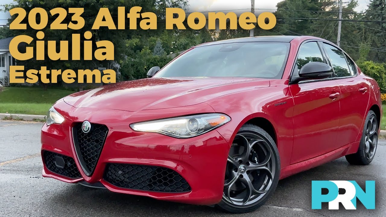 2023 Alfa Romeo Giulia Estrema AWD Full Tour & Review