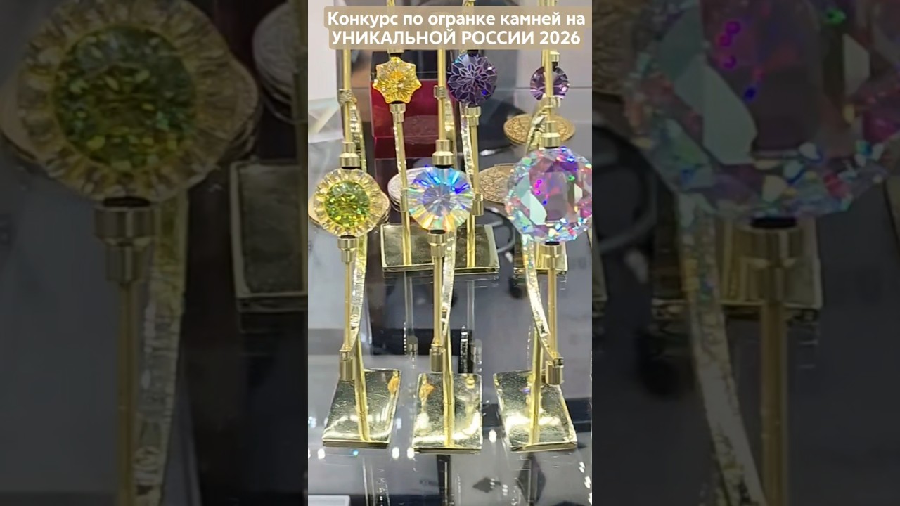#854 Конкурс по огранке драгоценных камней на УНИКАЛЬНОЙ РОССИИ - 2026 💎💎💎 #искусство