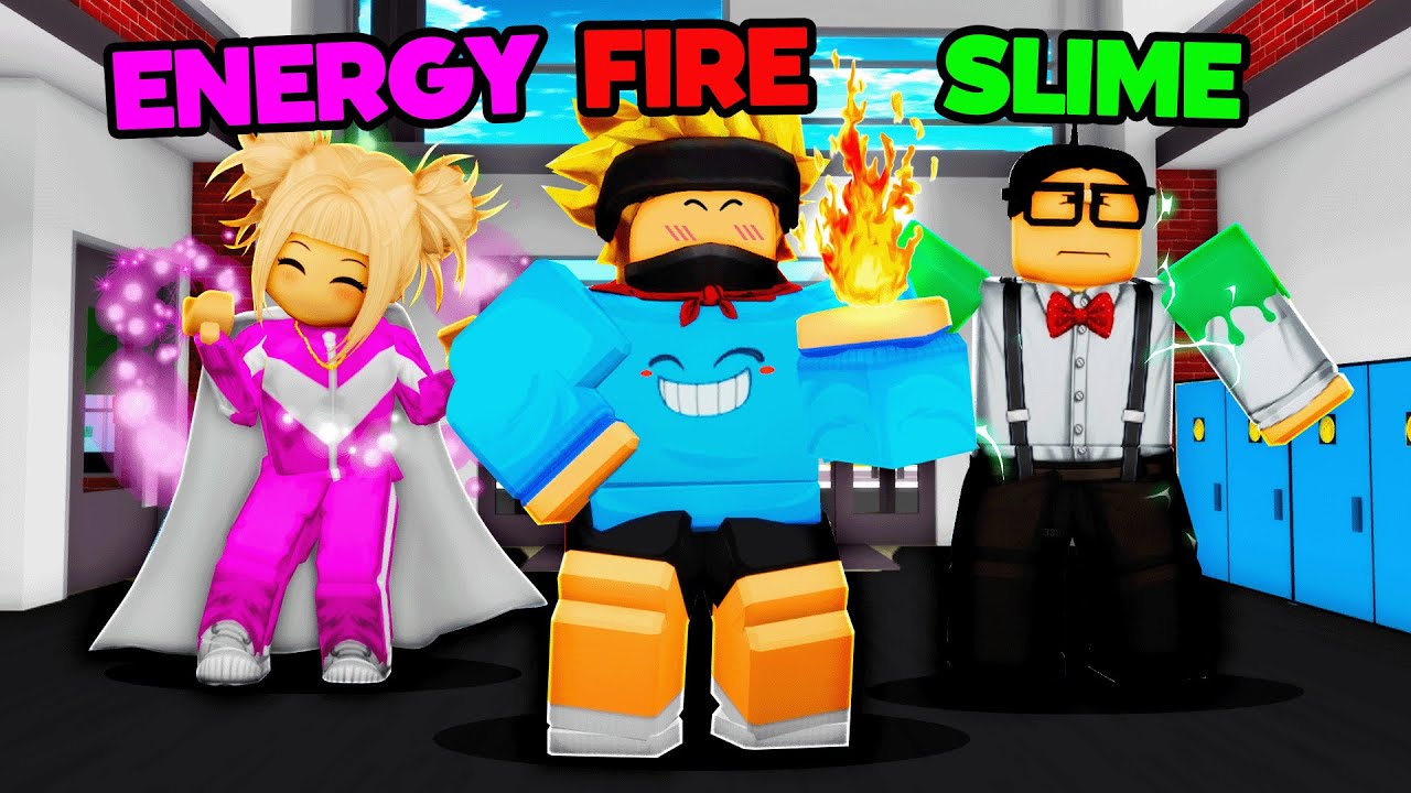 Brookhaven RP, But.. We Join HERO ACADEMY.. [Full Movie]