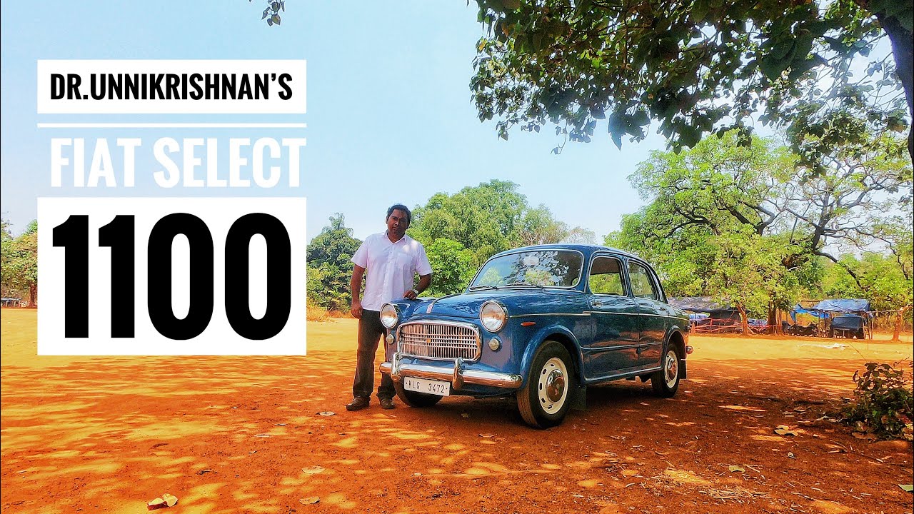 Fiat Select 1100 -1961 Old Model Made in Italy | Dr.Unnikrishnan Fully Restored Vintage car |Part 4