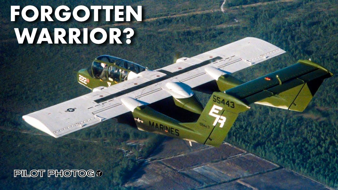 OV-10 Bronco: разработан морскими пехотинцами, создан для противопожарных операций