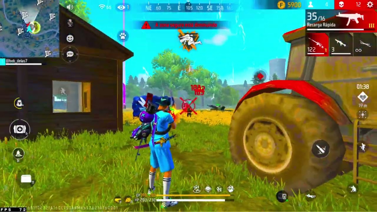 i3 9100f e gtx titan x free fire