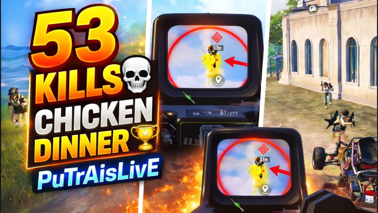 53 KILLS IN ONE MATCH 💀 | Absolute Cinema 