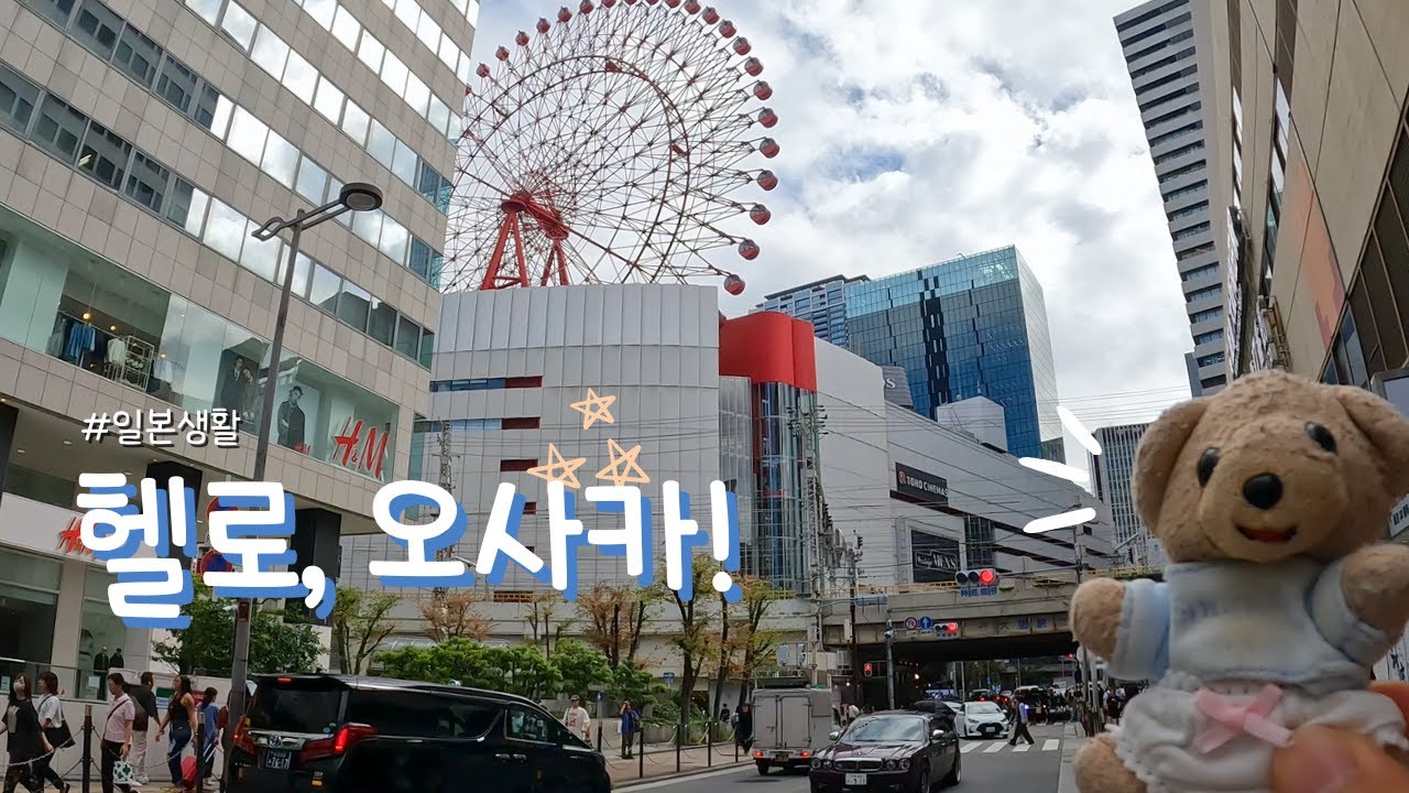 [오사카 일상] 헬로, 오사카!🐻 일본에 다시 찾아온 너곰이