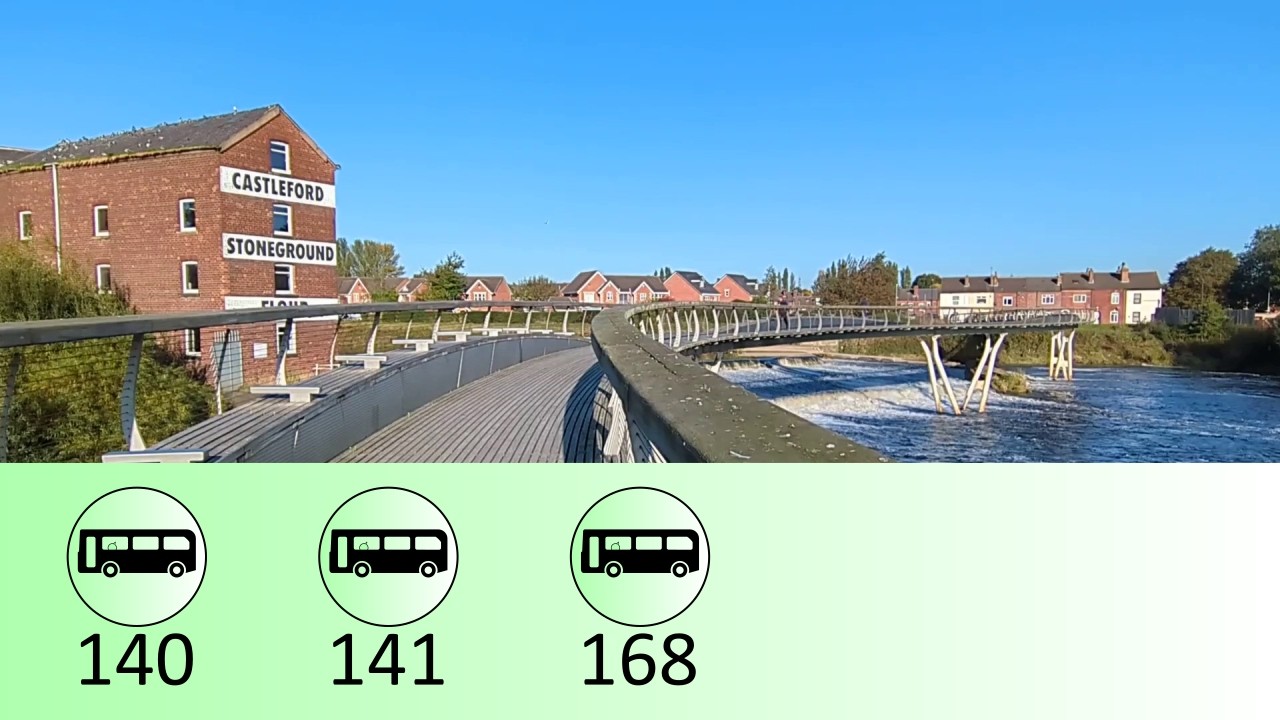Weird shops at both ends. 🚌 Every Bus in Leeds Episode 12: 140/141/168