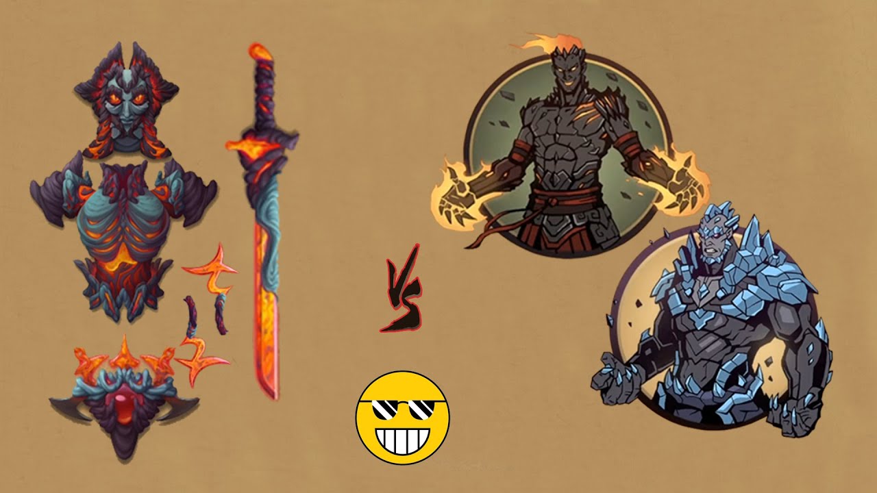 Shadow Fight 2 || Abyss Mark Set vs Volcano vs Megalith #shadowfight2